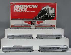 6-49604s American Flyer 6-49604 S Gauge Western Pacific Pa-1 Diesel Passenger Train Set