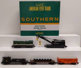 6-49613 American Flyer S Southern Baldwin Diesel Work Train Set Ln/box