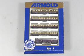 0143 Arnold Dr Mitropa Rheingold 5 Coach Set With Lights Mint Boxed