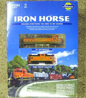 29314 Athearn Bnsf Inch Iron Horse Ho Scale Train Set 45 X 36 Oval