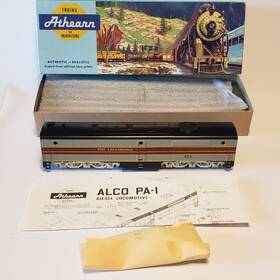 3349 Athearn Pb-1 Power Ho Locomotive Erie-lackawanna #870 Grey/maroon Tested Works