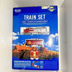Athearn 797534010703 Ho Santa Fe Warbonnet Train Set E-z Track #1070