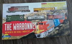99150 Athearn Ho Scale The Warbonnet Complete In Box Train Set Locomotive