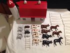 Ba-6 Bachmann Plasticville Barn And Animal Unit With The Original Box