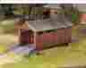 Bac45317 Bachmann Factory Built Up Covered Bridge Plasticville 022899453170