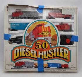 Bachmann 00101 Diesel Hustler Ho Gauge Starter Set Ex/box