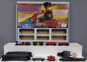 00604 Bachmann Old Tyme Village Ho Gauge Steam Freight Train Set Ex/box