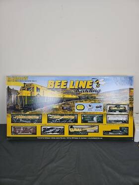 00662 Bachmann Ho Scale Spectrum Bee Line Train Set Complete