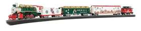 00774 Bachmann Bachmann-norman Rockwell Christmas Express 0-6-0 3 Cars 47 X 38 Inch E-z Track
