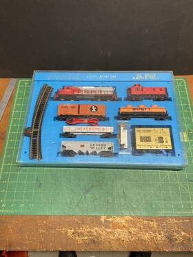 0227-2995 Bachmann Vintage Gp40 Diesel 5 Car Set Ho Scale Electric Train 0227 2995