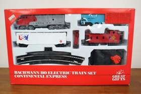 Bachmann 022899000206 Bachmmann Ho Scale Electric Train Set Continental Express Santa Fe Southern P