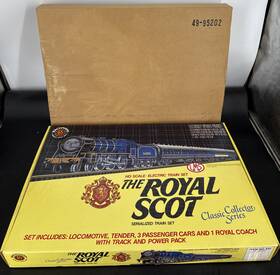 Bachmann 022899004815 Lms Ho Scale The Royal Scot 4-6-0 Passenger Steam Train Set L/n 481