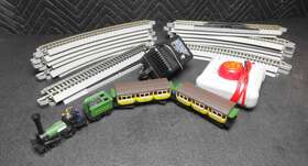 Bachmann 022899006284 Ho The Lafayette Old Time Steam Locomotive And Passenger Car Train Set