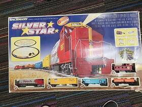 Bachmann 022899006345 Ho Silver Star Railroad Electric Train Set Item #00634
