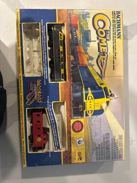Bachmann 022899006710 The Comet E-z Track Ho Electric Train Set Santa Fe 00671 Read