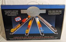 Bachmann 022899011042 E-z Track System Patriot Amtrak Silver Series Ho Electric Train Set Box