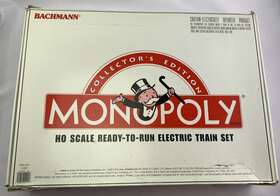 Bachmann 022899012018 1998 Monopoly Train Set Trains Never Used Pieces Sealed Free Shipping