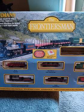 Bachmann 022899240060 The Frontiersman Ez Track N Scale Electric Train Set 24006 No Cruves