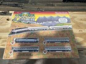 Bachmann 022899240077 E-z Track System Amtrak Centennial Inch N Scale Electric Train Set 24007