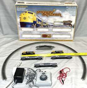 Bachmann 022899240107 Mckinley Explorer Train N Scale #24010 Emd F 9 Dome Cars Parts Missing