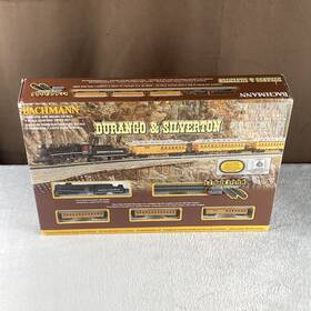24040 Bachmann 022899240206 Complete Durango And Silverton N Scale Electric Train Set #24040 With Box