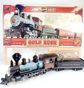Bachmann 022899900223 Gold Rush Passenger Set Denver And Rio - Big Haulers G Scale Train 90022