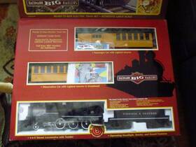 Bachmann 022899900353 Big Haulers Prospector Train Set Gold Rush 150th With Smoke And Sound