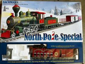 Bachmann 022899900445 North Pole Special 4-6-0 Train Set G Gauge