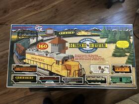 Bachmann 022899973180 Vintage Ho Empire Builder 97318 Train Set Dated 1995 Over 160 Pieces