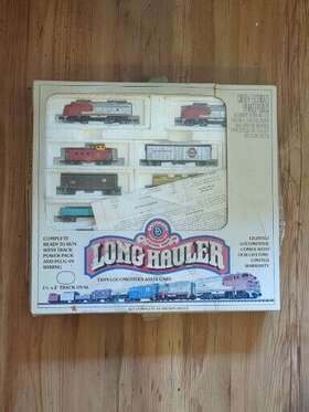 Bachmann 026989244068 Vintage New Long Hauler N Scale Electric Train Set Ioriginal Box 4406