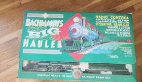 09-0100 Bachmann Vintage Big Hauler G Scale Train Starter Set Radio Control New