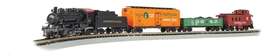 24029 Bachmann Bachmann-the Keystone - Standard Dc Pennsylvania Railroad 0-6-0 3 Cars 24 Inch