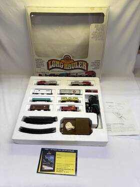 24406 Bachmann Vtg Long Hauler N Scale Electric Train Set Original Box Works