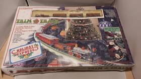 24903 Bachmann Trim-a-train Holiday Express N Scale Complete In Box Engine Wonftt Run