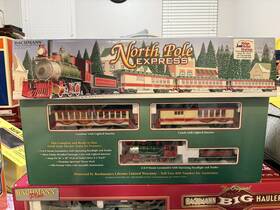 25006 Bachmann On30 Scale North Pole Express Train Set Ln/ob