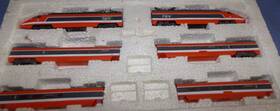 40-0150 Bachmann Ho Electric Train Set Tgv High Speed French Passenger Lot