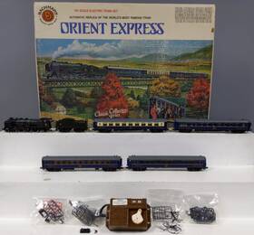40-0185 Bachmann Ho Scale The Orient Express Gauge Steam Train Set Ex/box