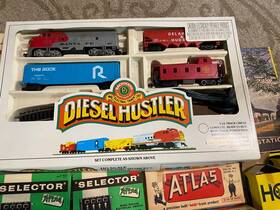 40-101 Bachmann Inch Diesel Hustler Ho Scale Electric Train Set Used Operational