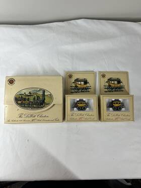 43-1045 Bachmann 41-500 The Dewitt Clinton Ho Locomotive And Tender 2 Coaches