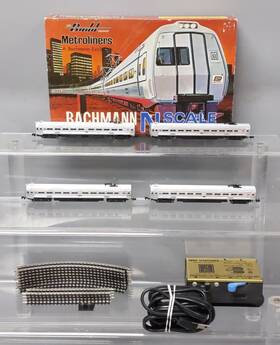 2995 Bachmann 4360 Penn-central Budd Metroliner N Gauge Diesel Train Set Ex/box