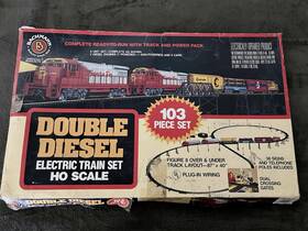 49-95175 Bachmann Double Diesel Electric Train Set Ho Scale No
