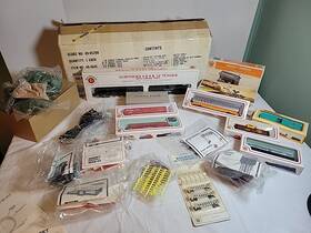 49-95200 Bachmann Vtg Sears Electric Train Set Complete With Instructions/box