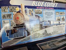 58616 Bachmann 59616 1998 Atlantic City Blue Comet Express G Scale Train Set