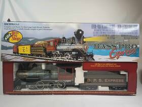 90067 Bachmann Bass Pro Express Shops Edition G Gauge 4-6-0 Steam Locomotive