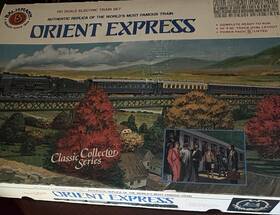 Bachmann Aem-6066 Ho Gauge Orient Express Analog Train Set Steam Loco Track Power Pack