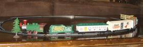 Rr25 Bachmann/model Power Ho 0-4-0 Christmas Train Set Loco Tender 5 Cars