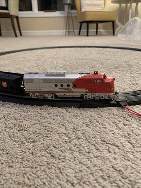 Bachmann Trains 195925175534 647 Santa Fe Flyer Ready-to-run Ho Scale Train Set Works