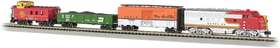 Bachmann Trains 696599473754 - Super Chief Ready To Run Electric Train Set N Scale
