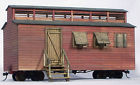 Bmt2098 Banta Mow Railroad Kit Modelworks Log Paymaster On30 Camp Canteen Car