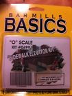 0499 Bar Mills Models Scale Sidewalk Elevator Kit Form